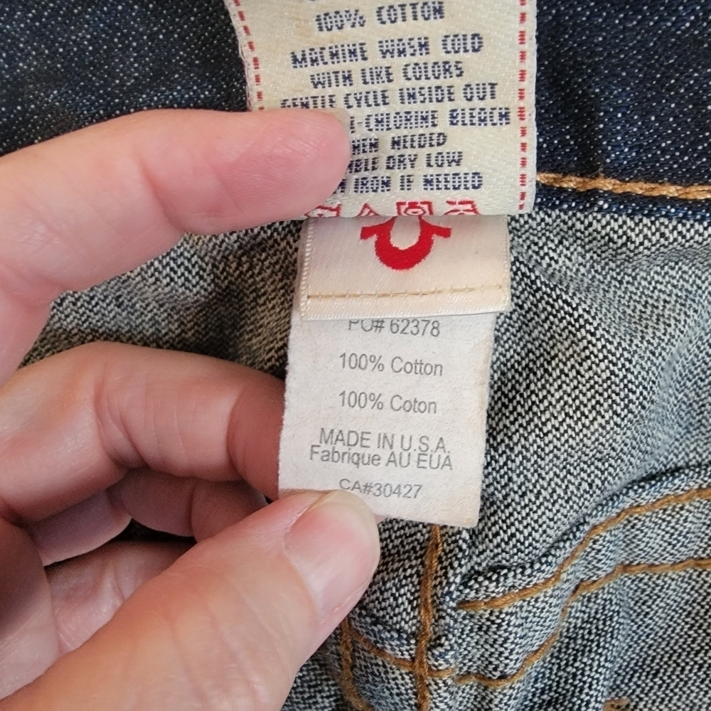 True Religion Men's BILLY SUPER T Jeans SZ 38 - Picture 9 of 11